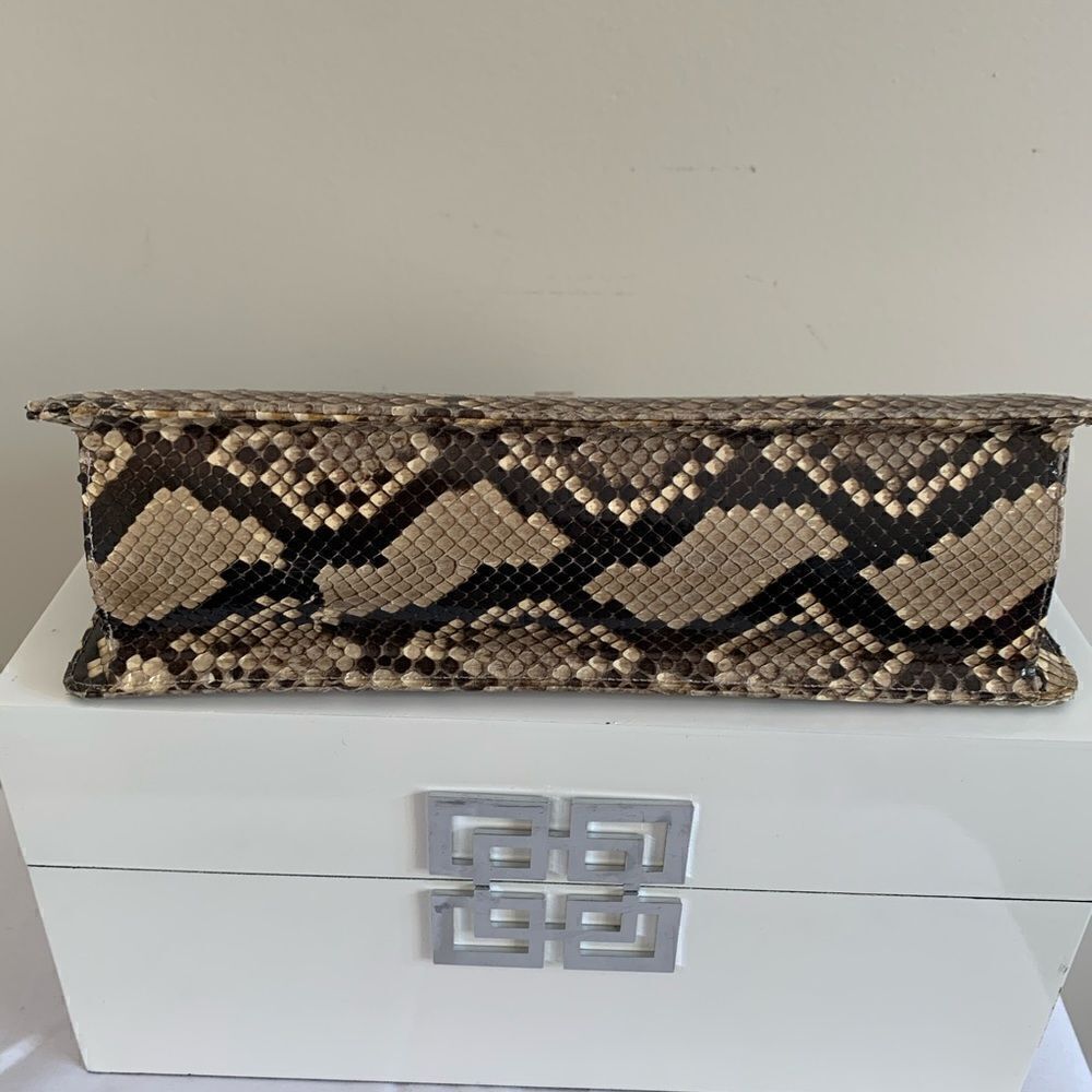 Lambertson Truex Python Shoulder Bag-Euc - image 8